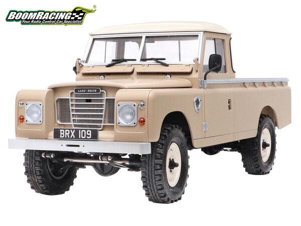 Boom Racing BRX02300 Land Rover® Series III 109 Pickup 1:10 Hard Body Kit pour BRX02 109