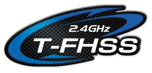 Futaba 05003087-3 T10J Knüppelfernsteuerung Mode-1 10 Kanäle Display 2.4GHz + T-FHSS Air R3008SB Empfänger