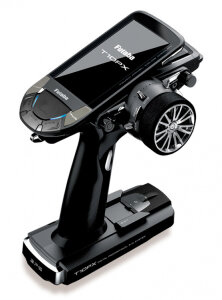 ラジコンカーとFutabaコントローラー Futaba T10PX gun remote control F-4G-SR-T-FHSS 10 channels LCD 2.4