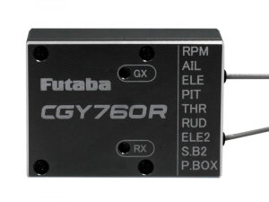 Futaba CGY760R Gyro Kreisel FASSTest/T-FHSS Air-Empfänger