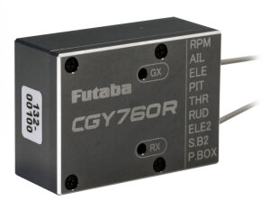 Futaba CGY760RGPB1 Gyro Kreisel FASSTest/T-FHSS Air-Empfänger + GPB-1