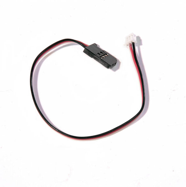 VUNIVERSUM Mr. Plug, 8 cavi patch per servo, 50 cm, 0,5 m, per JR, Graupner Futaba, compatibile con spina su spina 26 AWG 3 pin, cavo piatto