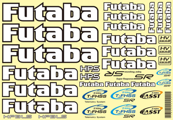 Futaba EBB1179 Futaba planche de décoration voiture 18x28cm