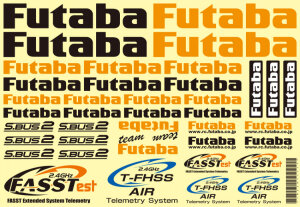 Futaba EBB1180 Futaba Dekorbogen Air 18x26cm