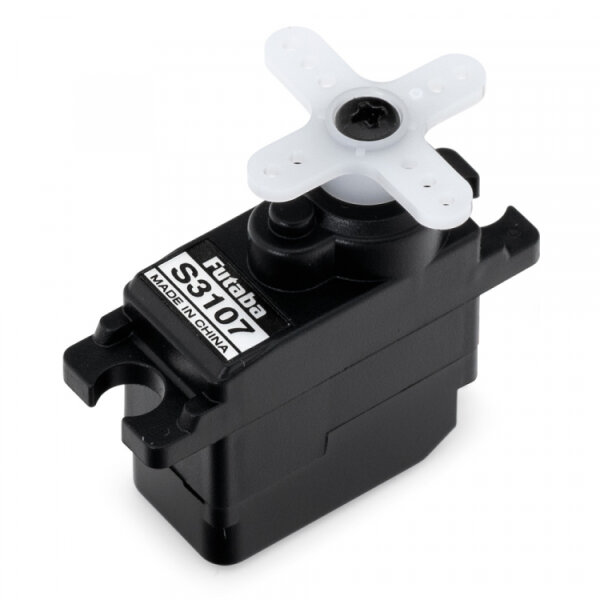 Sarini RC Servo Schalter – Mit LED-Anzeige, Staubdicht, Für 6–12V, Inkl. 3-poligem Kabel (JR/Futaba Kompatibel)
