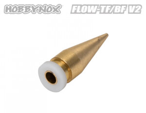 HOBBYNOX 002-20 FLOW-TF V2 Airbrushpistole Topfiller 0.3/0.5/0.8mm 2/5/13cc 1.8m Schlauch