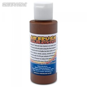HOBBYNOX 22130 Airbrush-Farbe Solid Braun 60ml