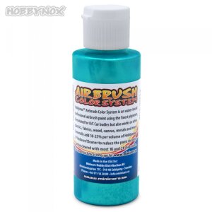 HOBBYNOX 26050 Airbrush-kleur iriserend groenblauw 60ml