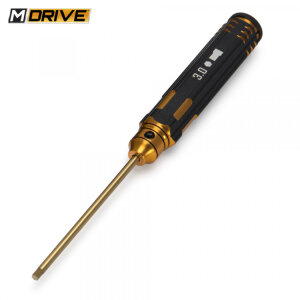 M-DRIVE MD21030 Pro TiN hexagon screwdriver 3mm