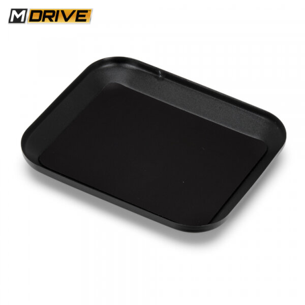 M-DRIVE MD91000 Vaschetta portaviti magnetica nera - 106x88 mm