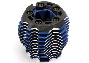 Traxxas TRX5238R alloy cooling head, milled, blue...