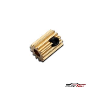 FuriTek FUR-2058 15T 0.5M Brass Pinion for 2204 motors