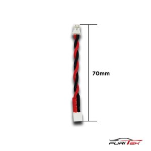 FuriTek FUR-2125 high quality male 2-Pin JST-PH to female 2-pin Jst-ph 70mm
