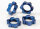 Traxxas TRX5353 écrous de roue 17mm bleu (4pcs) pour 5353X