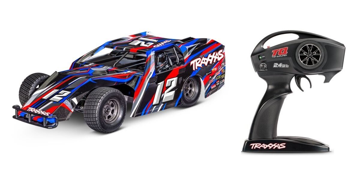 Traxxas TRX104354-74 Slash Modified BL-2S 1:10 Dirt Oval Racer RTR