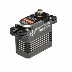 Spektrum SPMSH6360 H6360 Heli-Heck-HV-Servo mit mittlerem Drehmoment und ultraschneller Geschwindigkeit