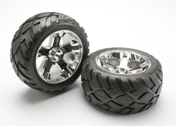 Traxxas TRX5576R Tires and Rims Rear Jato 3.3 (2 pcs.)