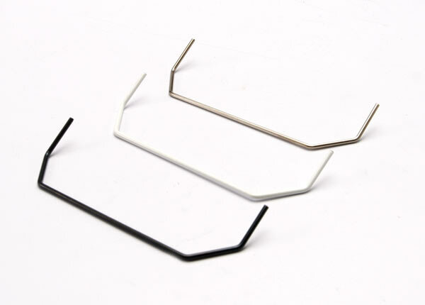 Traxxas 6896 - Kit Stabilizzatore (Sway Bar) Anteriore E Posteriore, Morbido E Duro, Originale