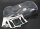 Traxxas TRX6411 XO-1 body (clear) unpainted with decals and spoiler