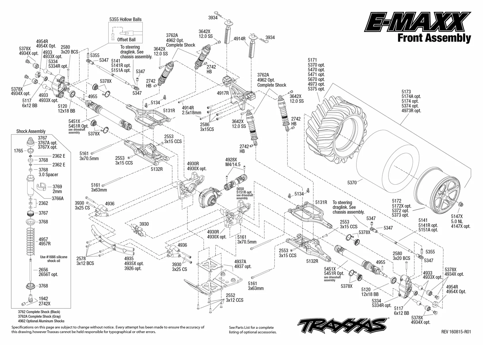 Traxxas 3984 36-T 1. Gang-Ausgangsgetriebe Für E-Maxx – Ersatzteil Für RC-Modelle