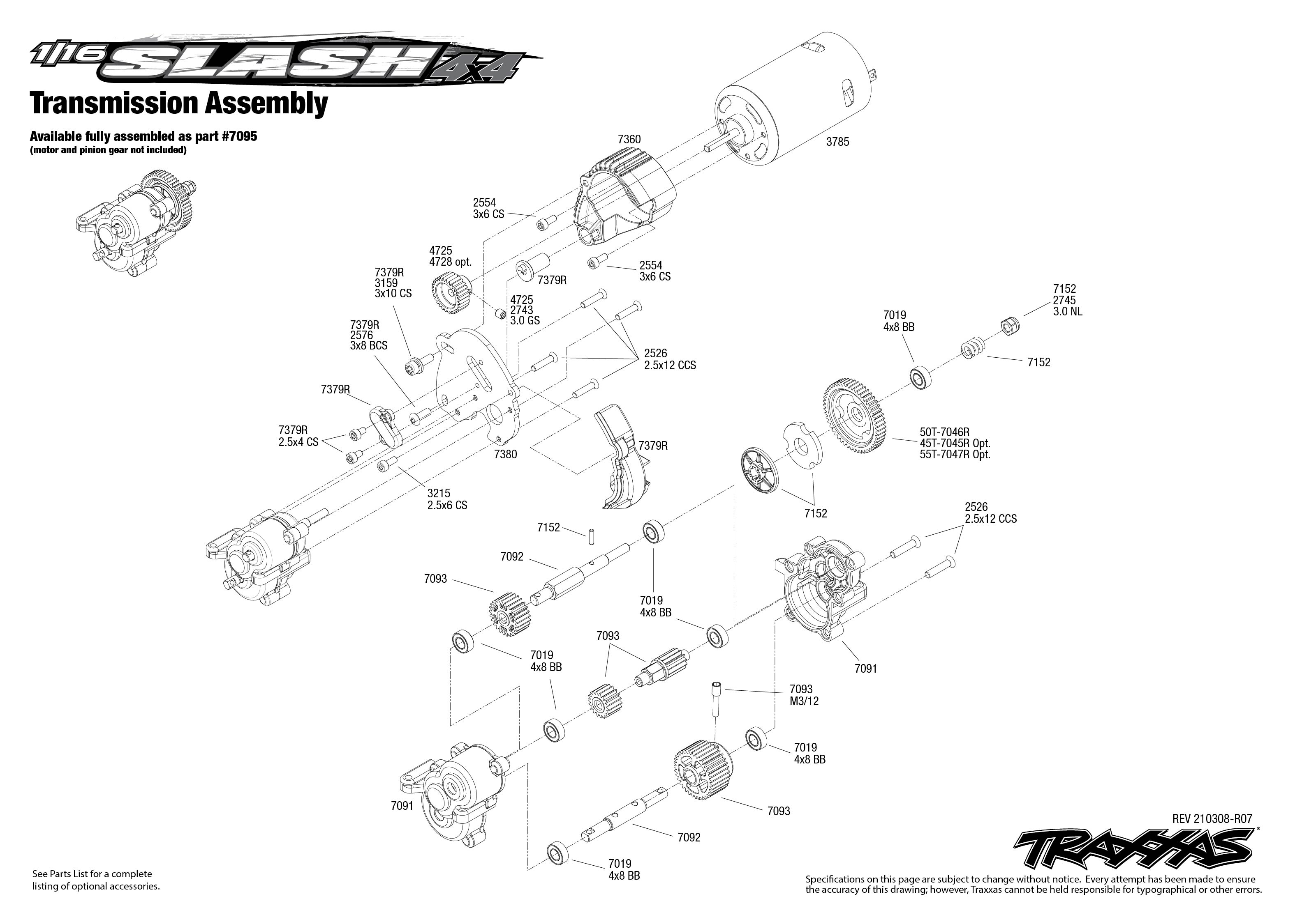 Traxxas 5476X Sechskantschlüssel-Set – 5-teilig, Für RC-Modellautos